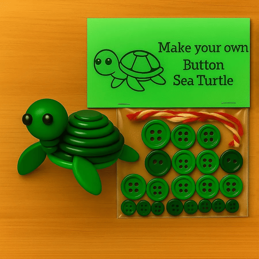 ✨DIY Button Animal Ornaments