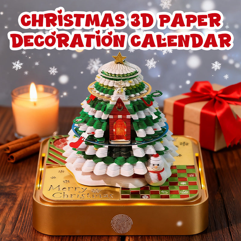 Christmas 3D Paper Decoration Calendarš