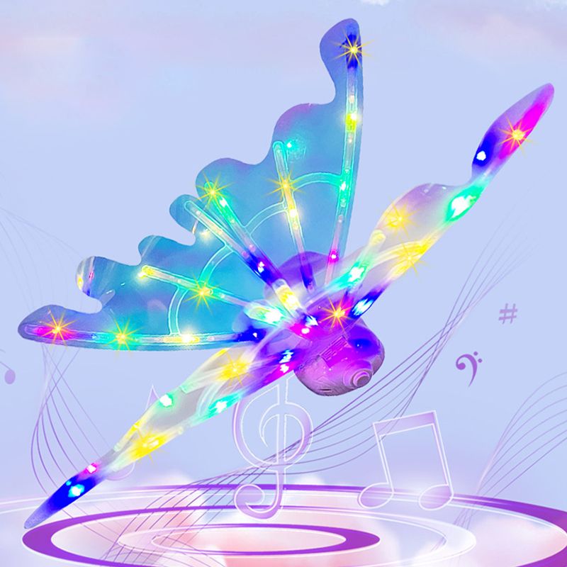 🎄Christmas Hot Sale🎁Rechargeable Electric Fairy Wings with LED Lights and Music🧚♀️