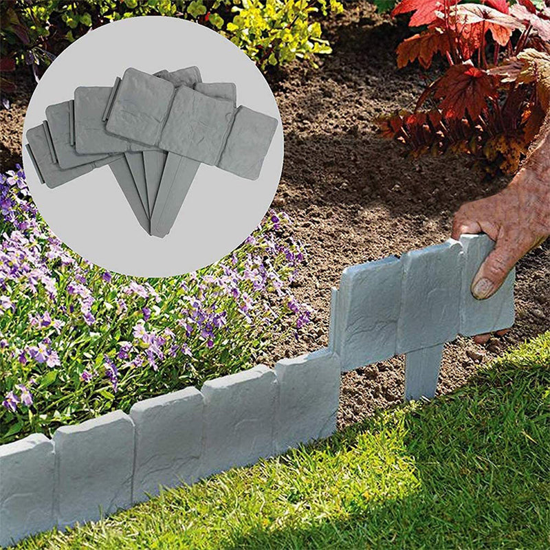 🌿✨ Imitation Stone Garden Fence 🏡♻️