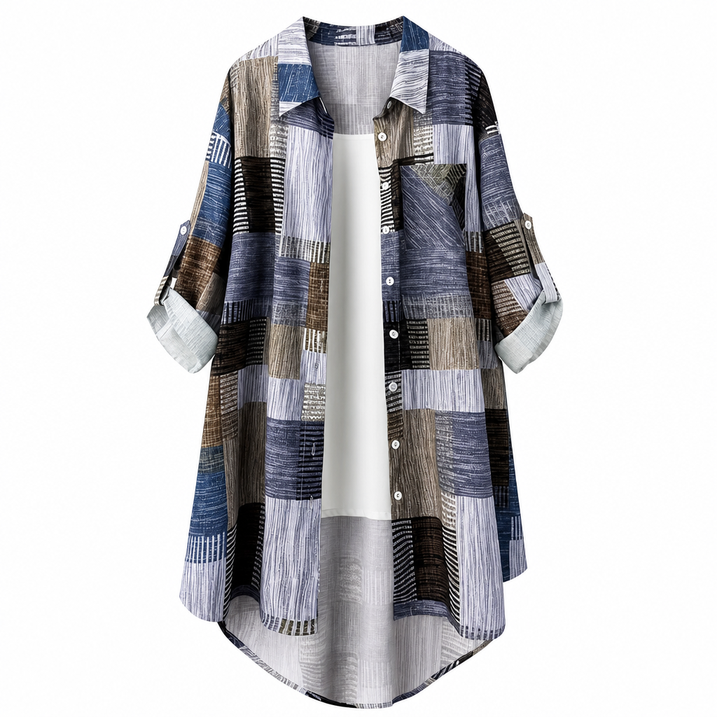 ๐ Classic Plaid, Relaxed Easy Layering | Women's Loose-Fit Shirt Jacket