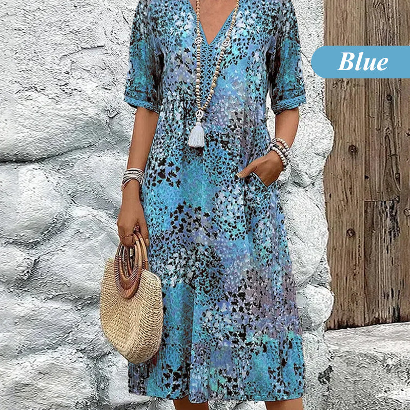 💥Safari Chic Leopard Dress