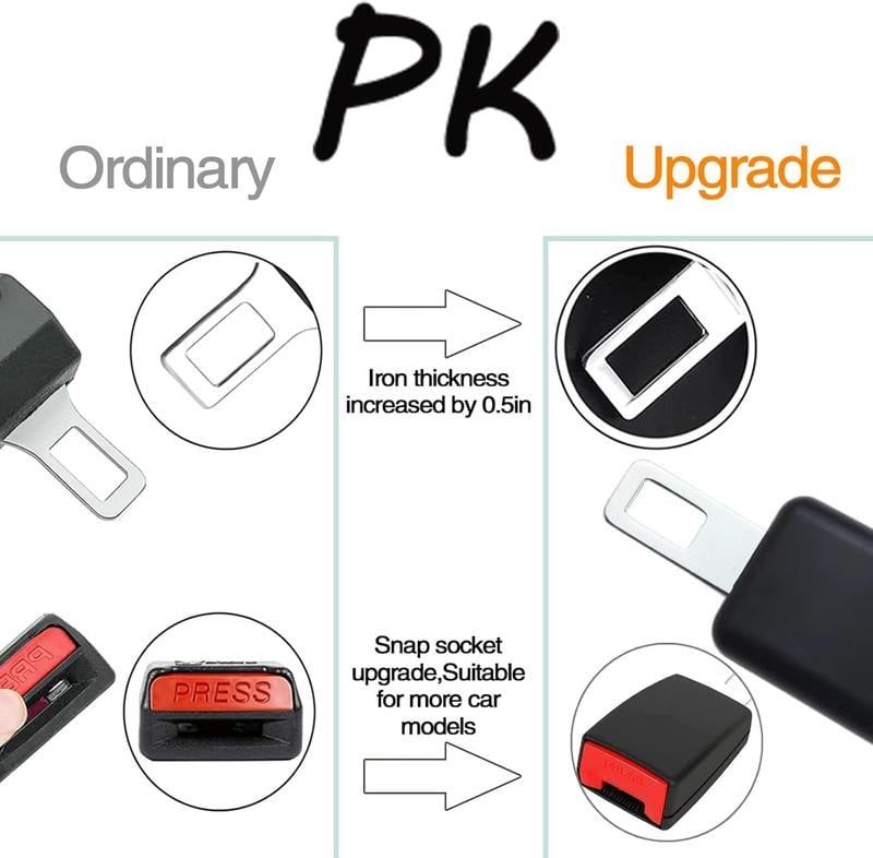 🔥Car Belt Buckle Extension Seat Belt Clips🚗