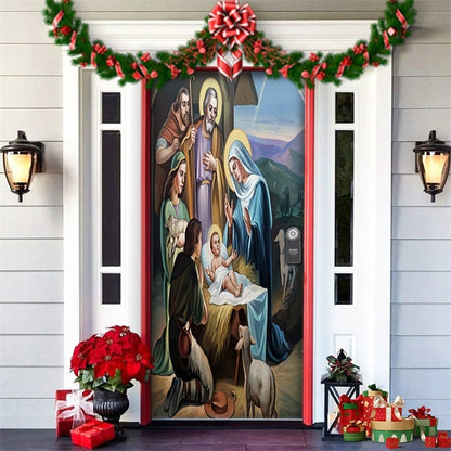 🎄Early Xmas Sales  🎅-Christmas 2025 Front Door Decoration🎅