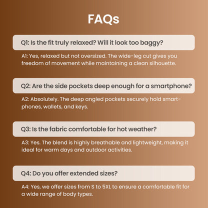 Breathable Straight-Leg Trousers for Men