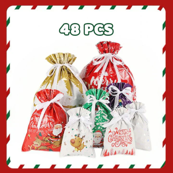 🎅🎄The World’s Best Christmas Gift Bag With Drawstring🎁