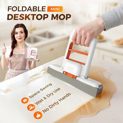 📢 ONLY TODAY ⭐ Buy 2 and get 1 free 🧹 Mini Mop SELF-WRINGING & portable