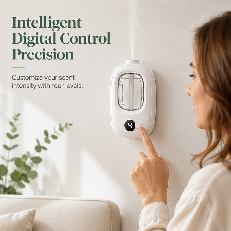 🥳Freshen Any Room Instantly! No-Cord Timed Aroma Diffuser