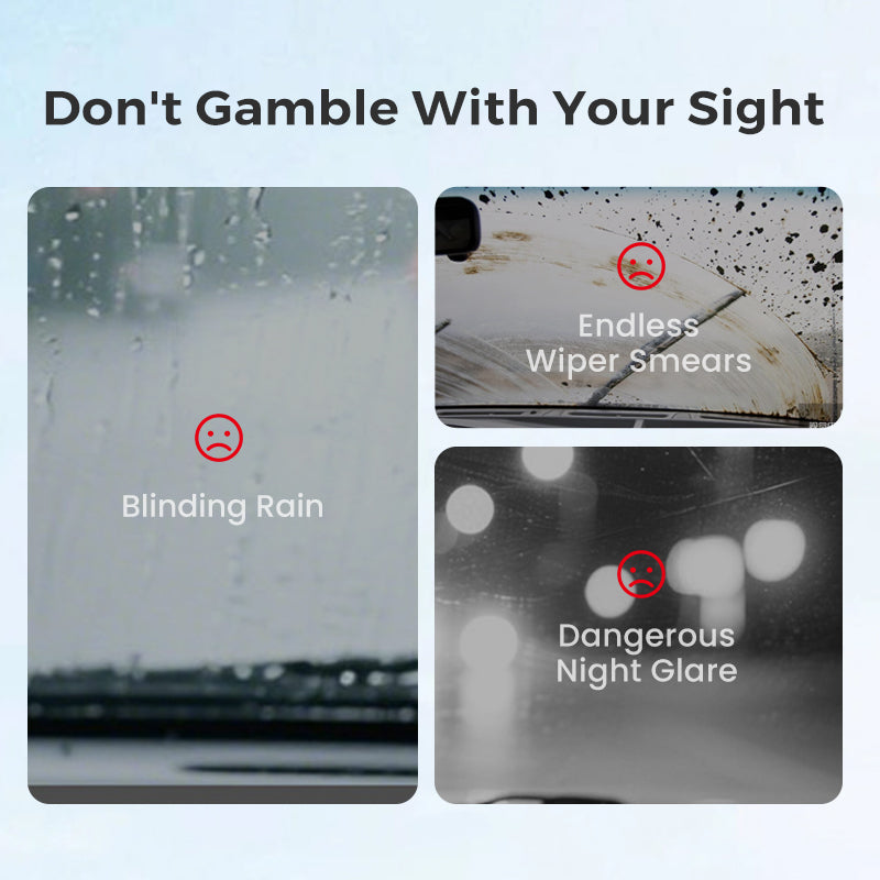 🚗 BUY 2 GET 1 FREE! ✨ Auto Glass Oil Film Cleaner – Streak-Free Cleaning, Scratch-Safe Formula & Easy Application 💦🔧