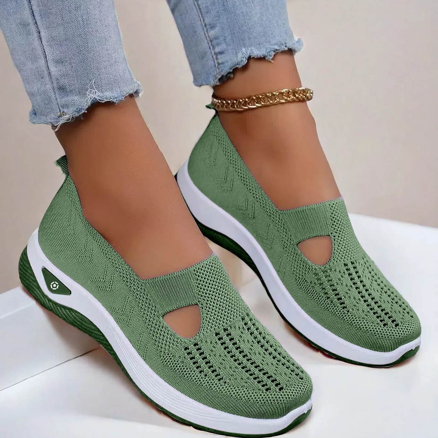 🔥Women's shoes, comfortable, breathable, non-slip orthopedic walking shoes for middle-aged and elderly people