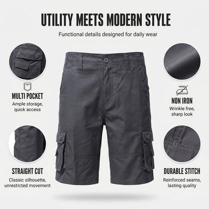 🩳🏕️Men's Outdoor Cargo Shorts – Multi-Pocket & Breathable