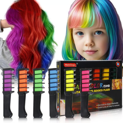 ✨Temporary Hair Dye Chalk Comb- Cruelty Free