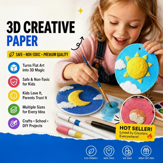 Fluffy Pigment Powder Kit – Bold & Blendable Colors with Brushes & Art Paper
