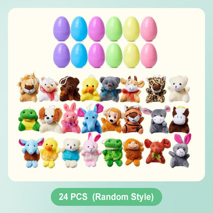 🎉Easter Hot Sale 50% OFF🥰Plush Animals Pre-Filled Easter Eggs