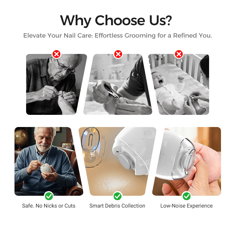 🎁New Year Special Deals ⚡50K+ SOLD!🔥Universal Automatic Fingernail Grinder