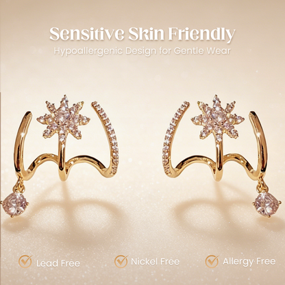 Sparkling Claw Earrings For Women