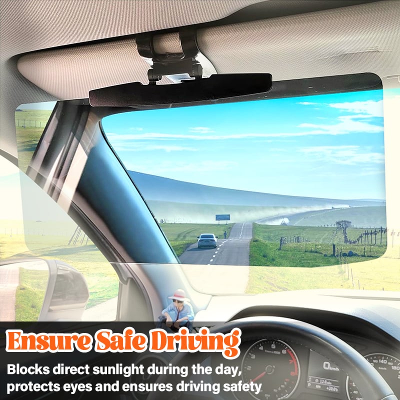 🔥Anti-Glare Driving Visor for Sun Glare & Snow Blindness