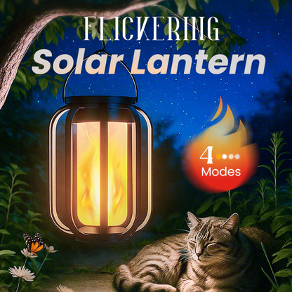 🌞Summer Sale 🔥Solar Lantern Outdoor Light with 4 Modes
