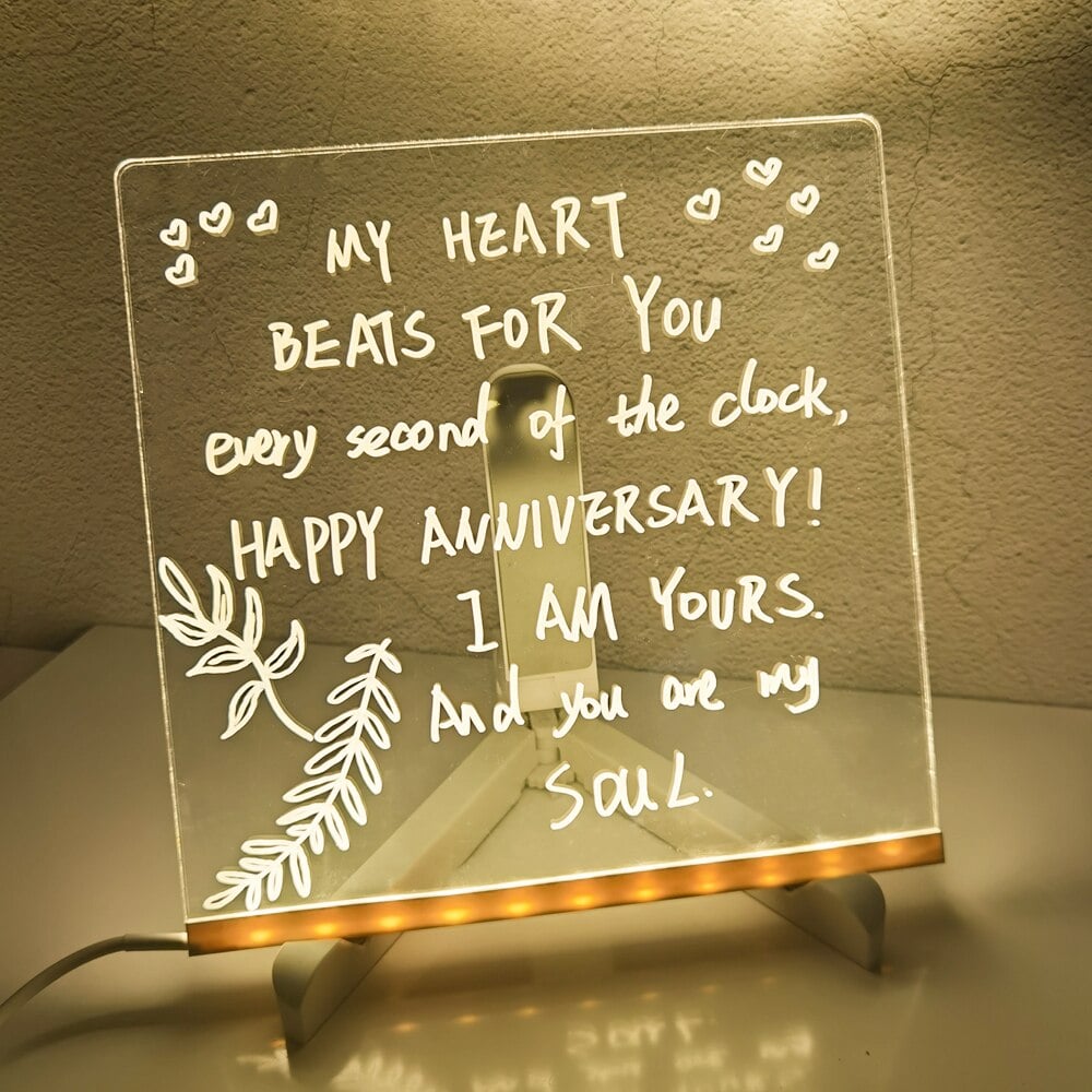 💞 Kids Luminous LED Acrylic Drawing Board