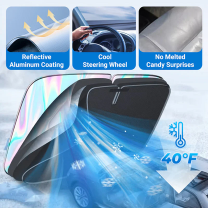 Foldable Car Windshield Sunshade
