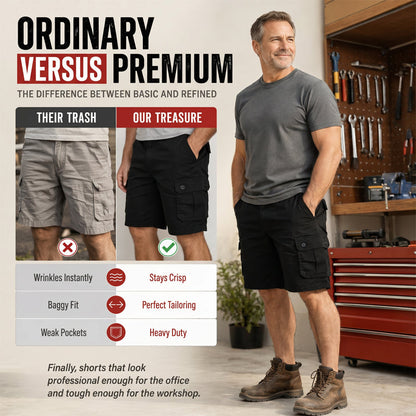 🩳🏕️Men's Outdoor Cargo Shorts – Multi-Pocket & Breathable