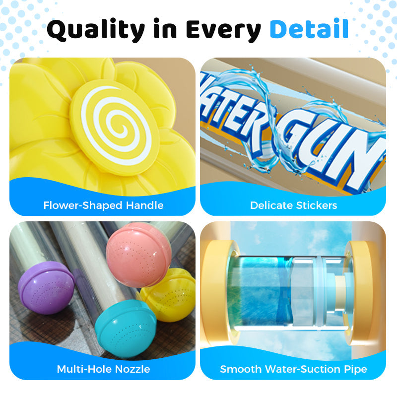 🌊Summer Hot Sale 🔫Pull-Push Firework Water Blaster