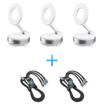 🔥Buy More Save More🔄360° Adjustable Vacuum Magnetic Phone Holder📱🚗