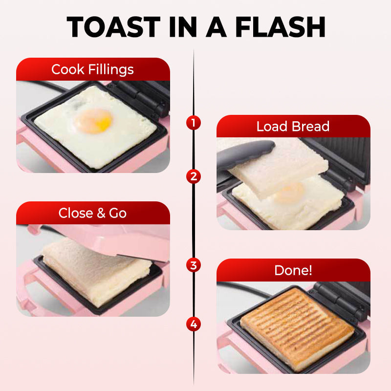 Household Multi-Functional Breakfast Griller