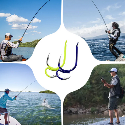 🔥New Hot Selling❤️‍🔥 Classic Sharp Double Fishing Hooks