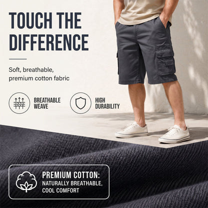 🩳🏕️Men's Outdoor Cargo Shorts – Multi-Pocket & Breathable
