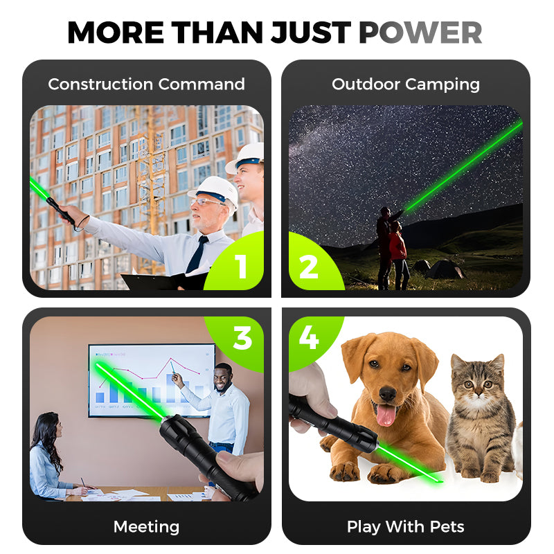 🔥Color Pattern Laser Flashlight