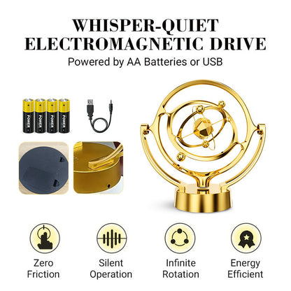 🌏Electronic Perpetual Motion Swing Ball - Desktop Ornament