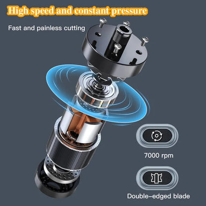 🪒 USB Rechargeable Nose Hair Trimmer | Portable Precision Grooming for Men