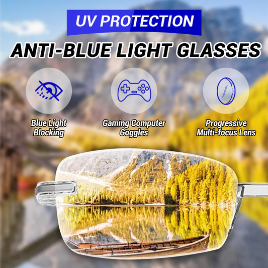 New Sapphire High Hardness anti-blue Dual-Use Reading Glasses