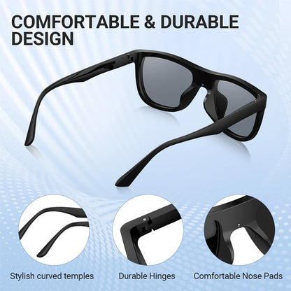 🕶️Smart Photochromic Polarized Sunglasses