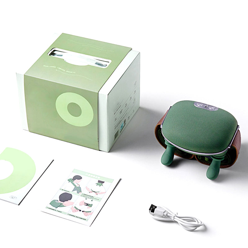 🔥 Portable Neck Massager – Shiatsu Kneading, 3D Deep Relief & Wireless Use 🔋