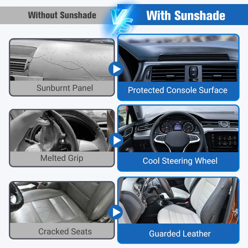 Foldable Car Windshield Sunshade