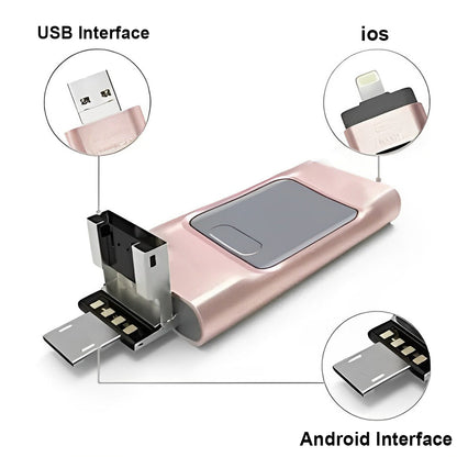 4 In 1 High Speed USB Multi Drive Flash Drive