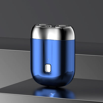 💕💕Mini USB Rechargeable Electric Shaver, Waterproof and Compact for Men, Ideal for Home, Car and Travel