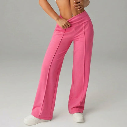 💥50K+ SOLD💕Women's Casual High Waist Wide Leg Pants