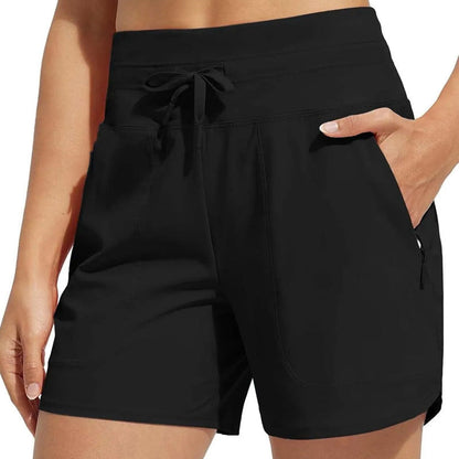 ❄️Women's 5" Swim Board Shorts High Waisted Quick Dry Swimsuit Swimming Bottoms