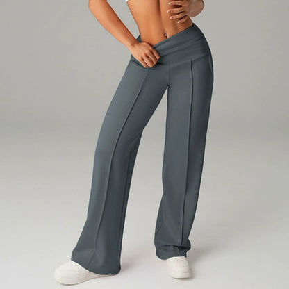 💥50K+ SOLD💕Women's Casual High Waist Wide Leg Pants