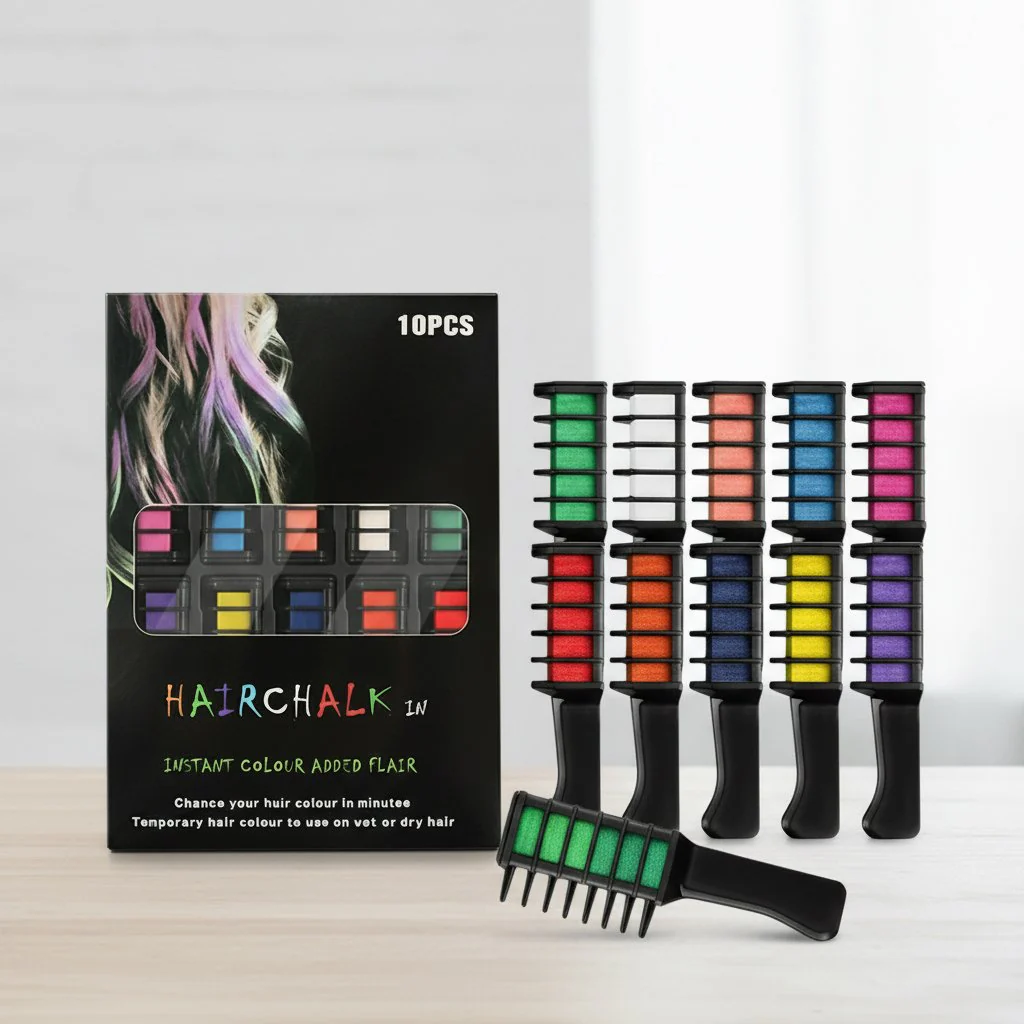 ✨Temporary Hair Dye Chalk Comb- Cruelty Free