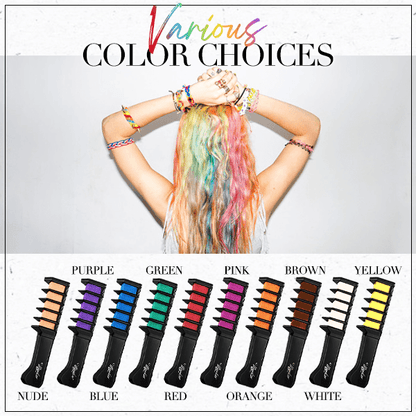 ✨Temporary Hair Dye Chalk Comb- Cruelty Free