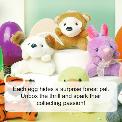 🎉Easter Hot Sale 50% OFF🥰Plush Animals Pre-Filled Easter Eggs