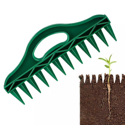 🌱 12-Hole Garden Seed Dibber – One-Press Planting, Precision Spacing – Lightweight, Weatherproof – 12x Faster Seeding! 🌻✨
