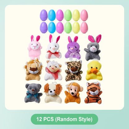 🎉Easter Hot Sale 50% OFF🥰Plush Animals Pre-Filled Easter Eggs