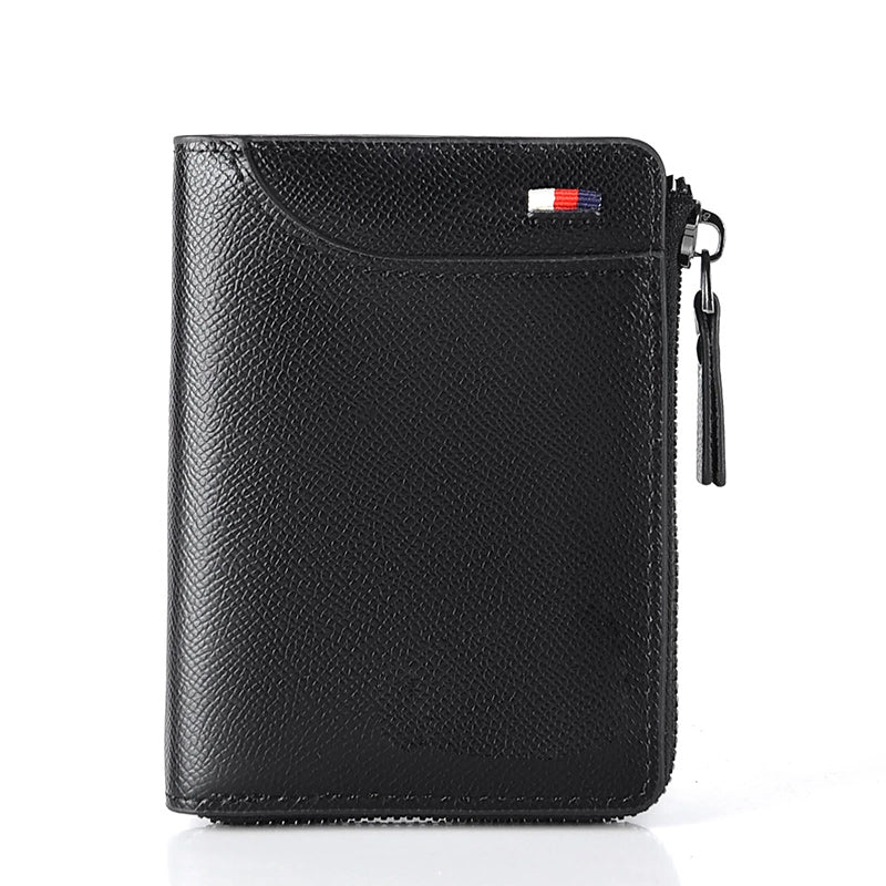 🎁Men's Leather Zip Wallet (RFID Protected)✨