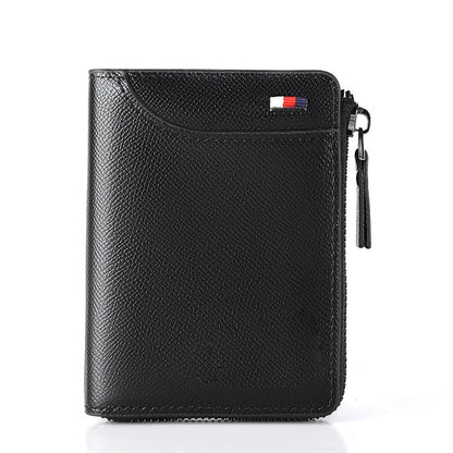 🎁Men's Leather Zip Wallet (RFID Protected)✨