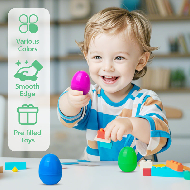 🎉Easter Hot Sale 50% OFF🥰Plush Animals Pre-Filled Easter Eggs